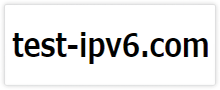 IPv6・IPv4接続情報