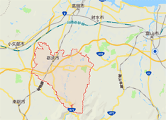 砺波地図